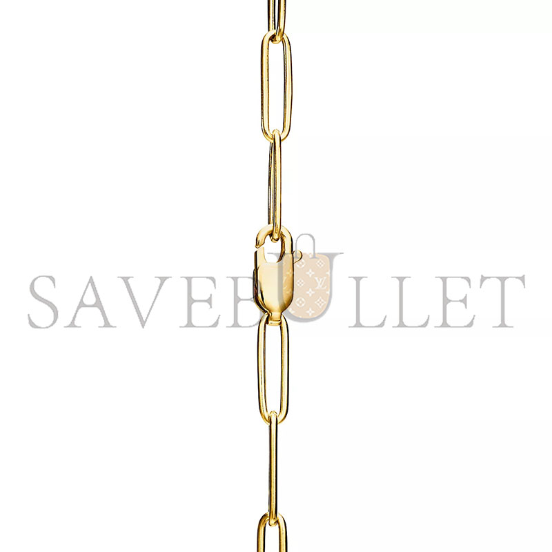 TIFFANY PENDANT IN YELLOW GOLD WITH DIAMONDS, LARGE 72342194